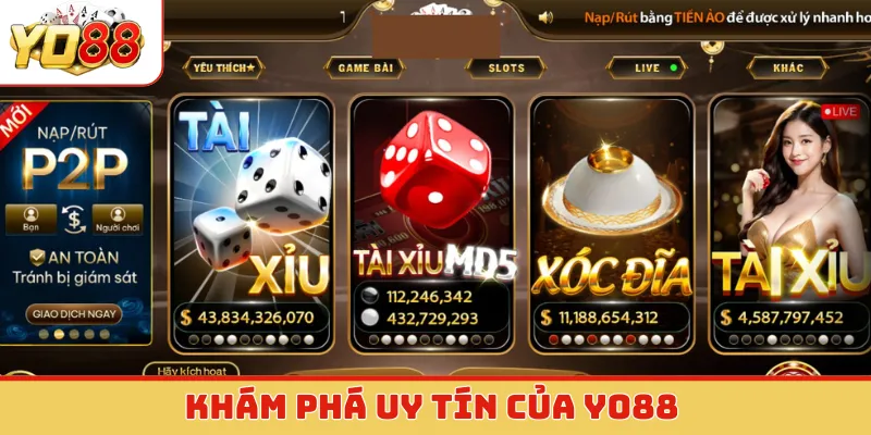 Khám phá uy tín của Yo88